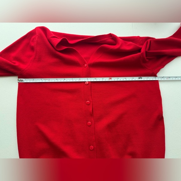 Grace Karin Cardigan Red Size Medium - Picture 4 of 4
